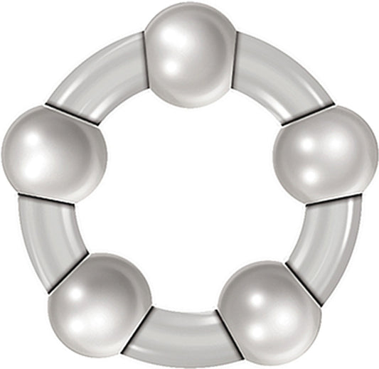 Three Amigos Set of Adjustable Rings for Enhanced Comfort – Clear