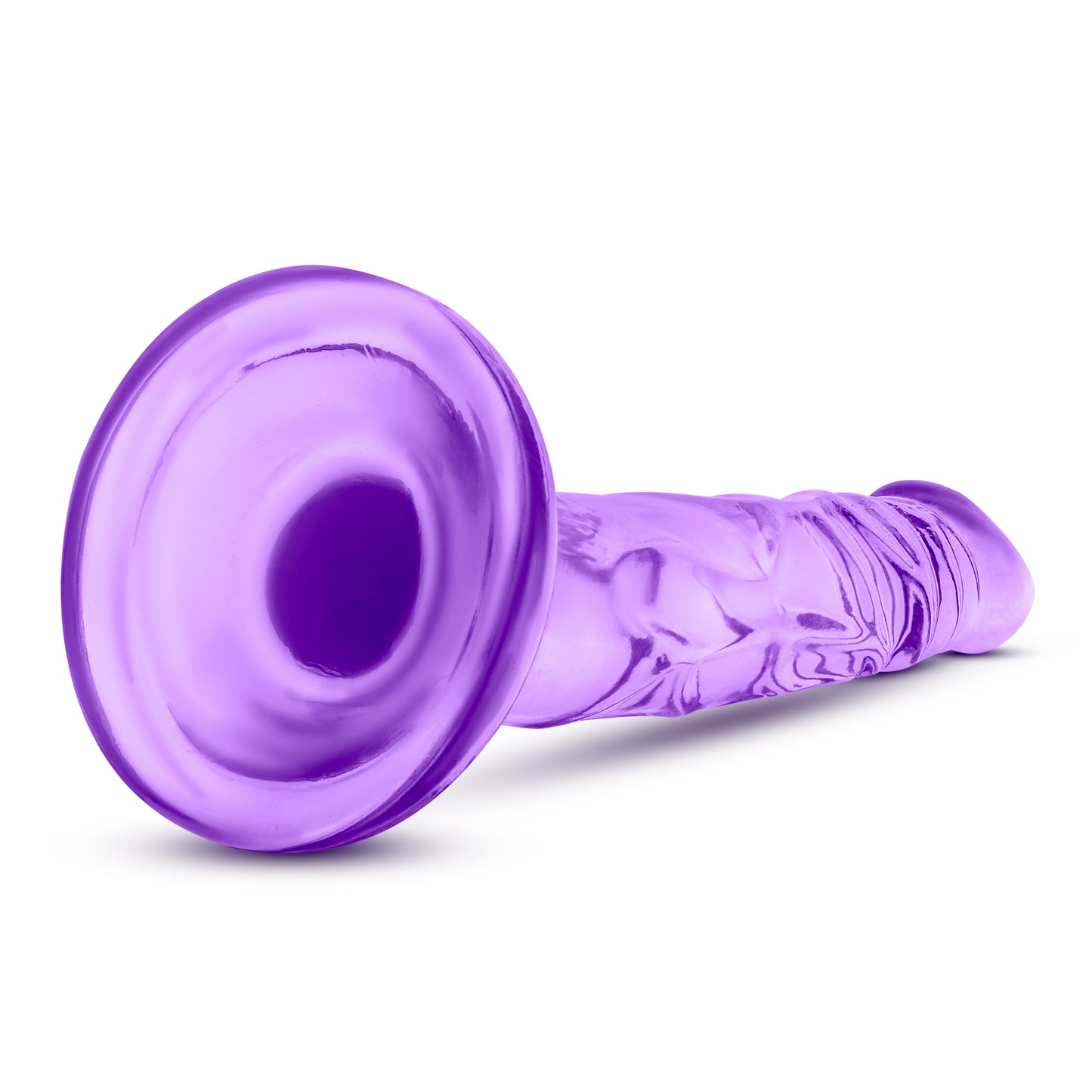Blush Naturally Yours Mini Cock - 5 Inch Realistic Dong with Suction Cup - Purple