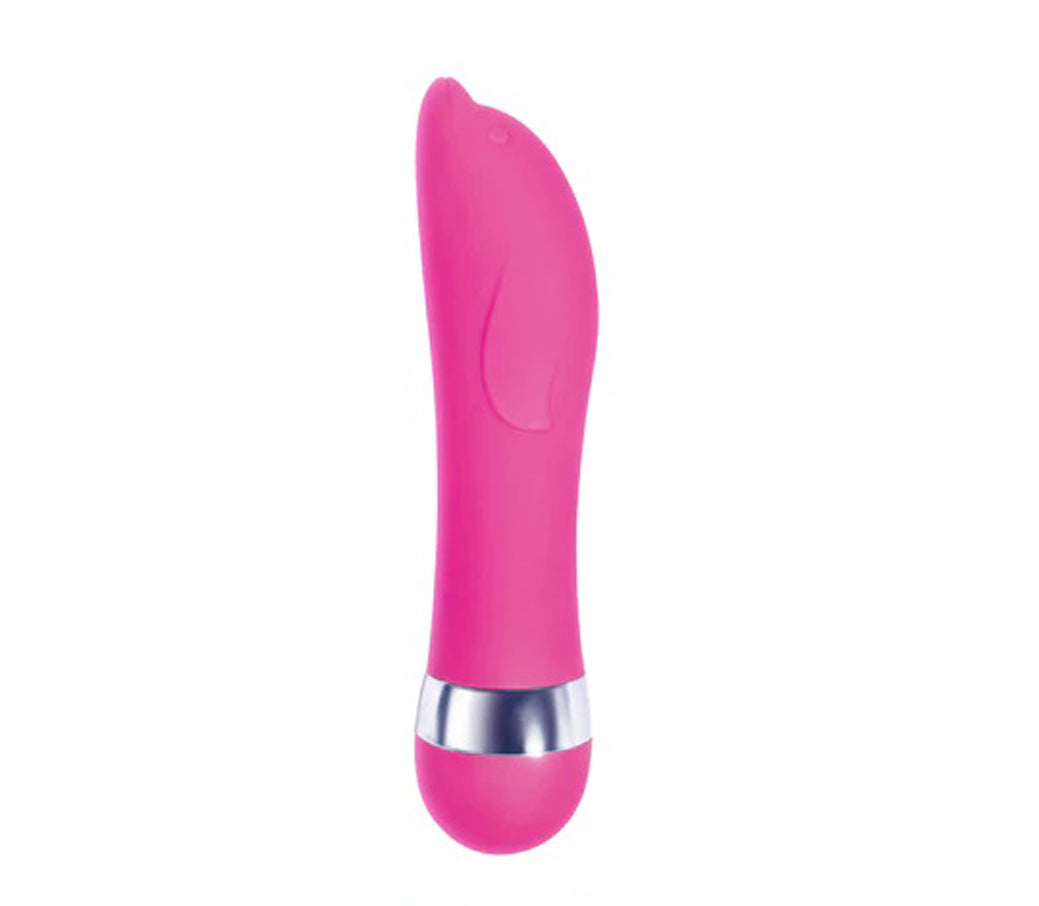 Pinkies Silicoat Mini-Vibe Dolphy – Multi-Speed Vibrator – Pink