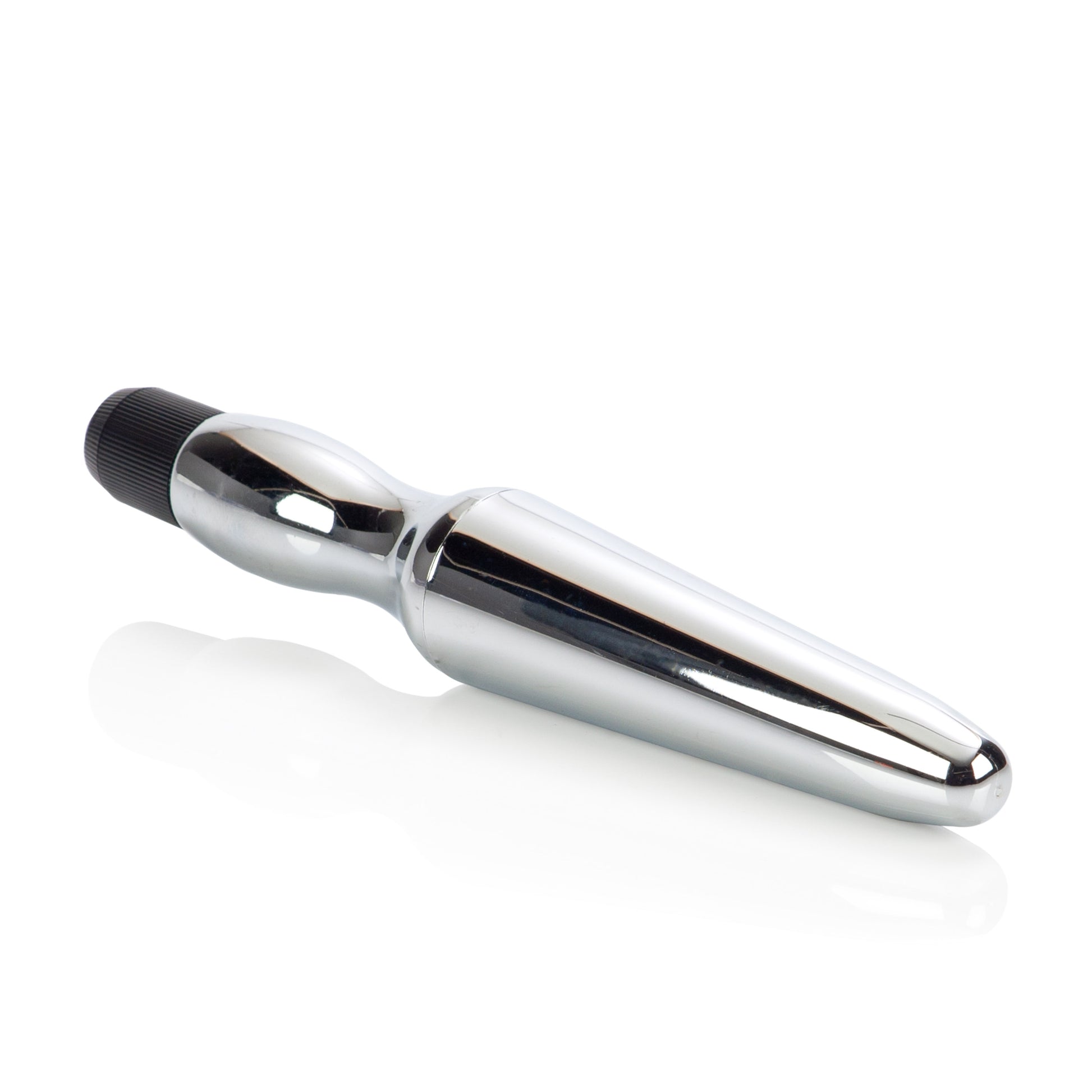 Fujikos Waterproof Anal Probe - Multi-Speed Vibrating Silver Probe