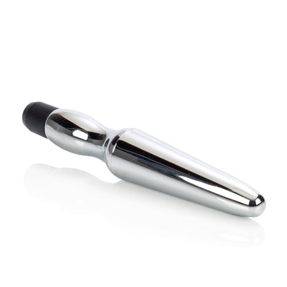 Fujikos Waterproof Anal Probe - Multi-Speed Vibrating Silver Probe