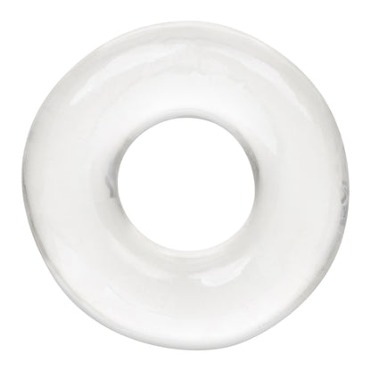 CalExotics Foil Pack X-Large Ring - Clear - Ultra-Thick Cock Ring