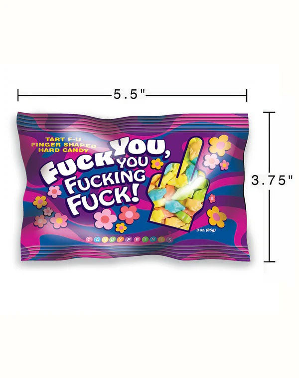 Little Genie Fuck You, You Fucking Fuck Candy - 3oz Bag