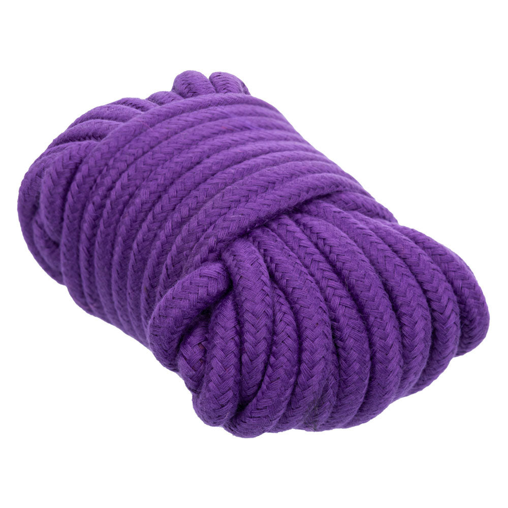 CalExotics Pleasure Kits Indulgent Collection - Soft Cuffs and Eye Mask - Purple
