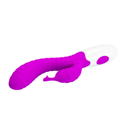 Pretty Love Hyman G-Spot Vibrator – 30 Function Curved Design – Purple