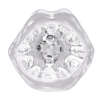 Evolved Novelties Cyclone Rechargeable Spinning Stroker – Clear/Black