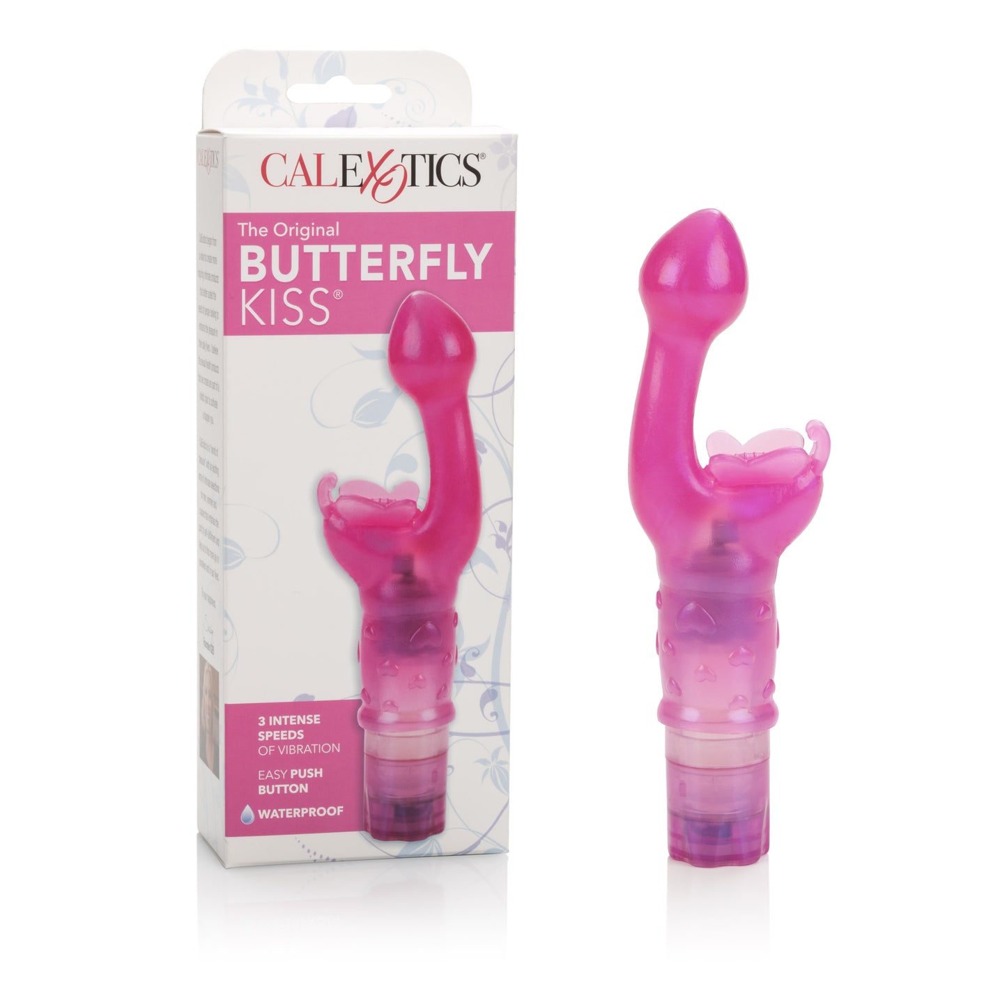 CalExotics The Original Butterfly Kiss Arouser – Pink – Multi-Speed