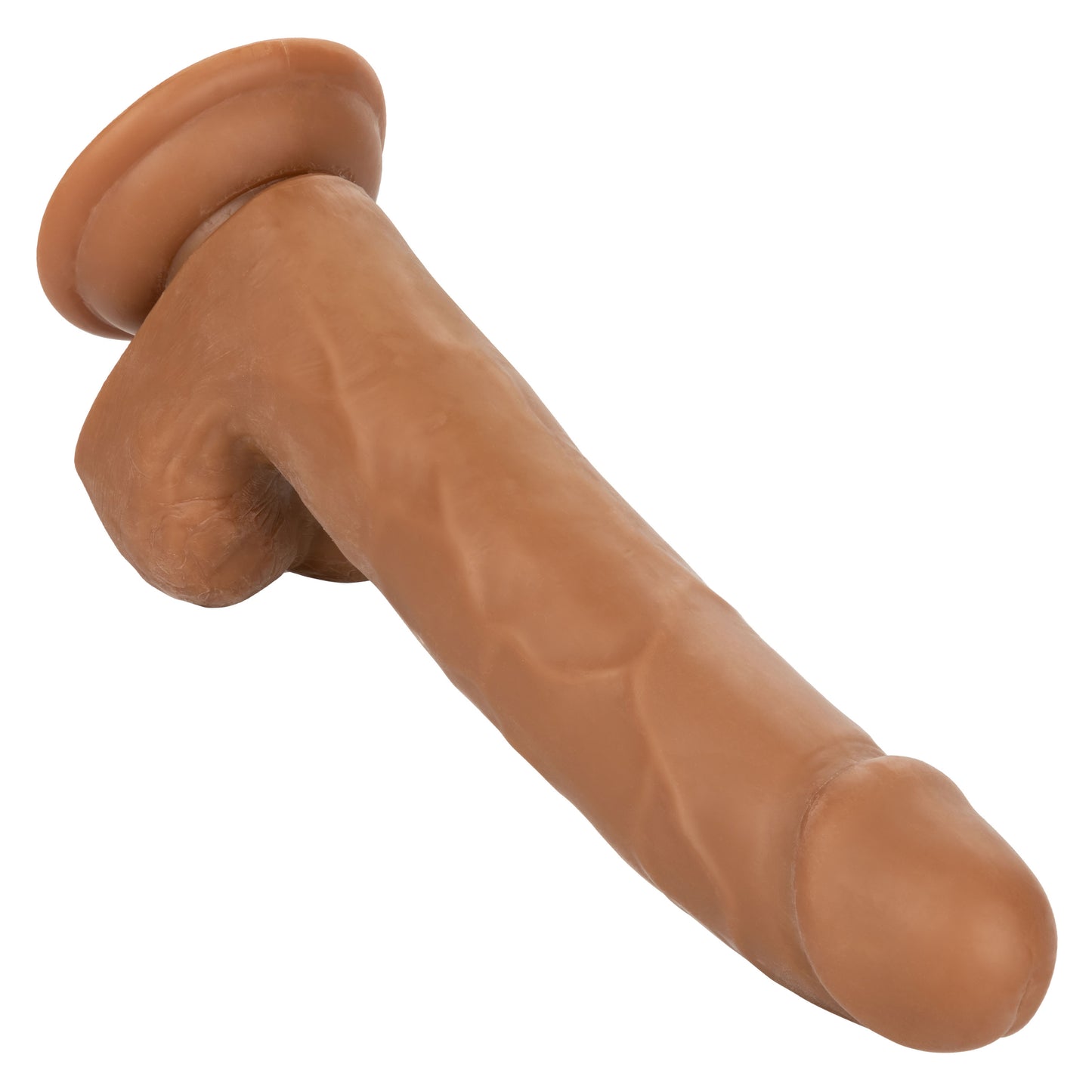 CalExotics 8-Inch Size Queen Dong – Realistic, Waterproof, Brown