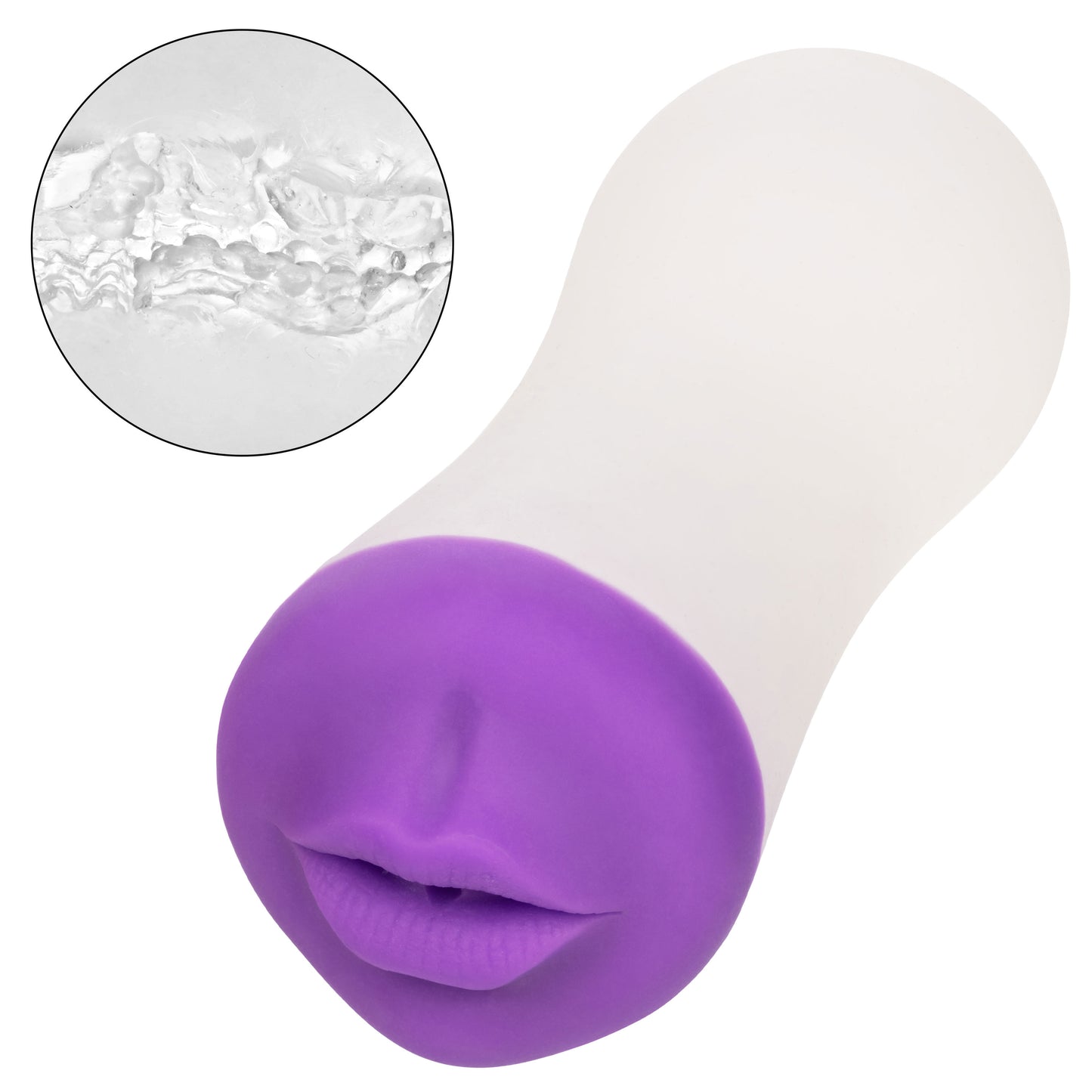 CalExotics Gripper Deep Throat Grip – Purple – Closed Ended Masturbator