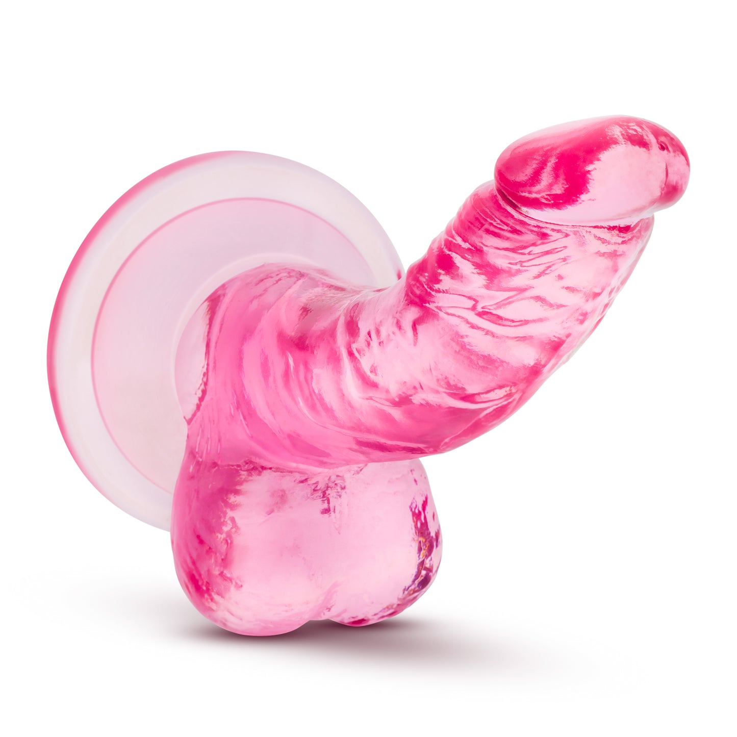 Blush Naturally Yours Mini Cock - 4 Inch Suction Cup Dildo - Pink