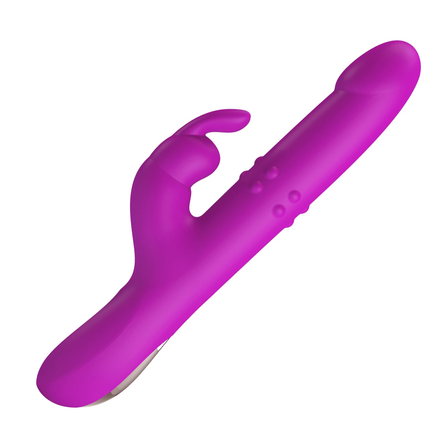 Pretty Love Reese Rabbit Vibrator with Thrusting and Rotation – Purple