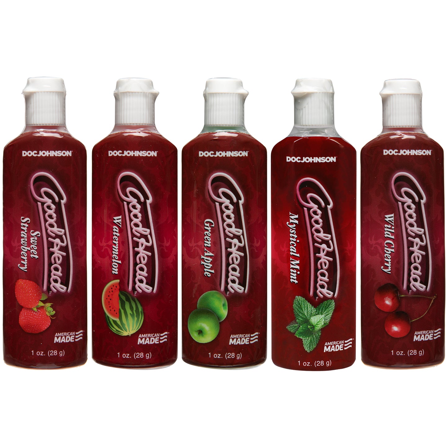 Doc Johnson Good Head Oral Delight Gel – Edible Blow Job Enhancer – 5 Flavors