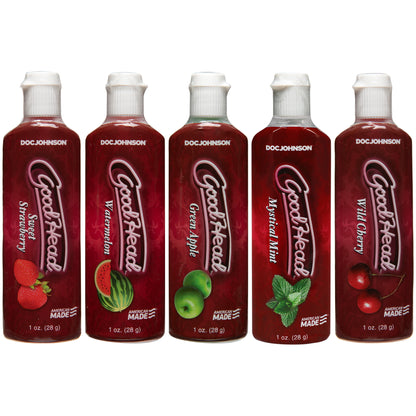 Doc Johnson Good Head Oral Delight Gel – Edible Blow Job Enhancer – 5 Flavors