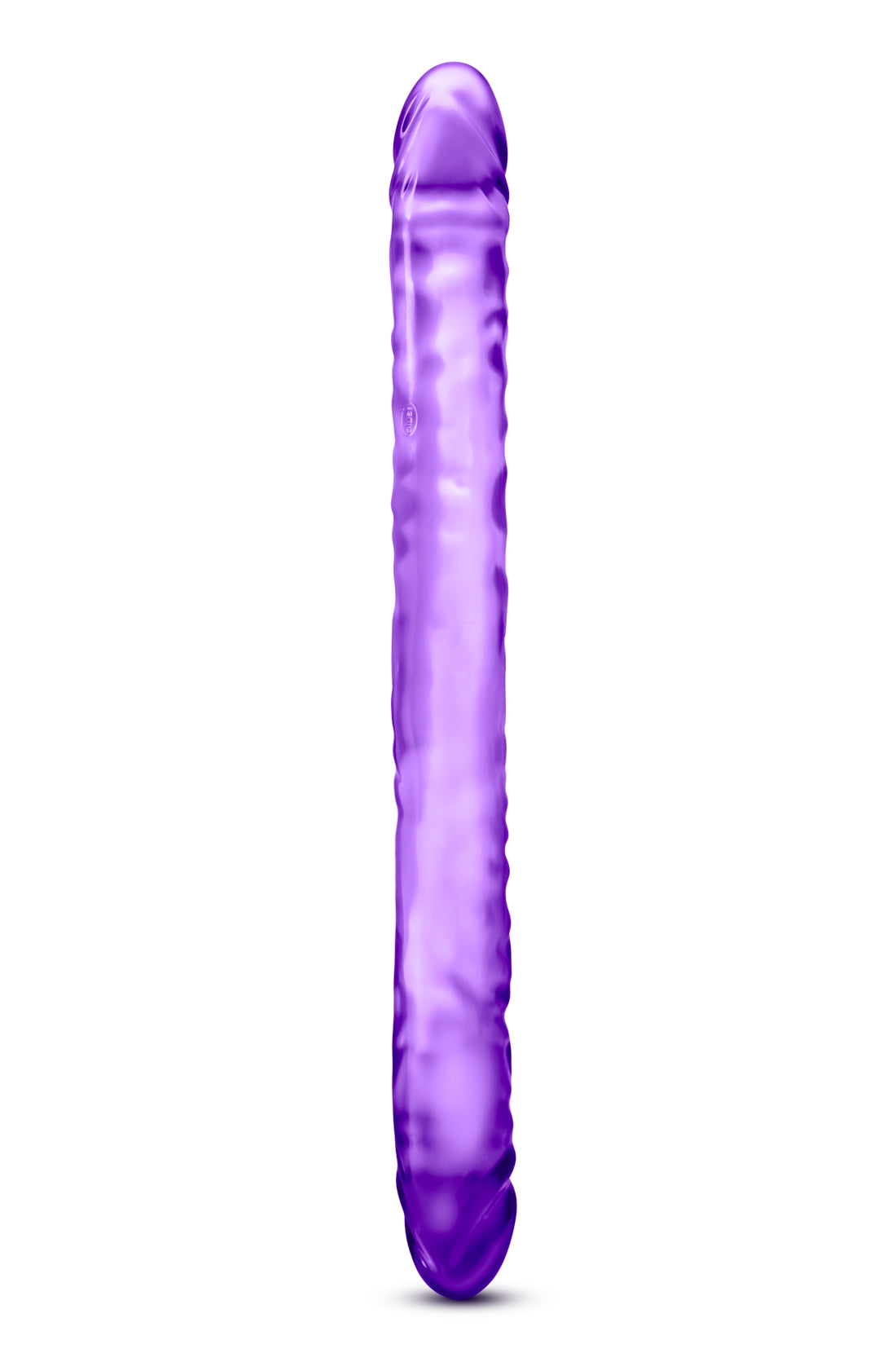 Blush B Yours 18 Inch Double Dildo - Purple - Flexible and Realistic Design