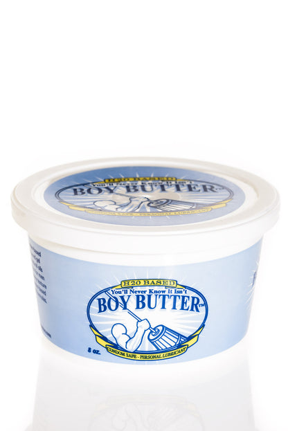 Boy Butter H2O Water-Based Cream Lubricant – 8 Fl. Oz. (237ml)