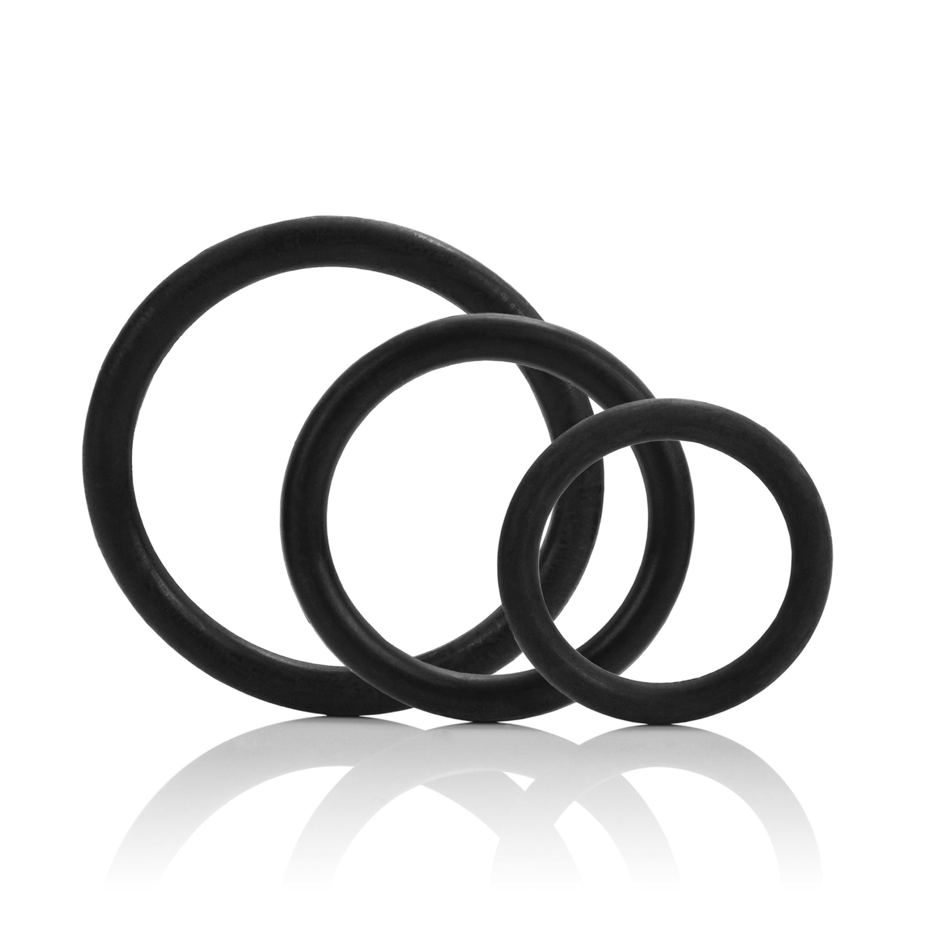 CalExotics Tri-Rings Multi-Purpose Rings Set – Black
