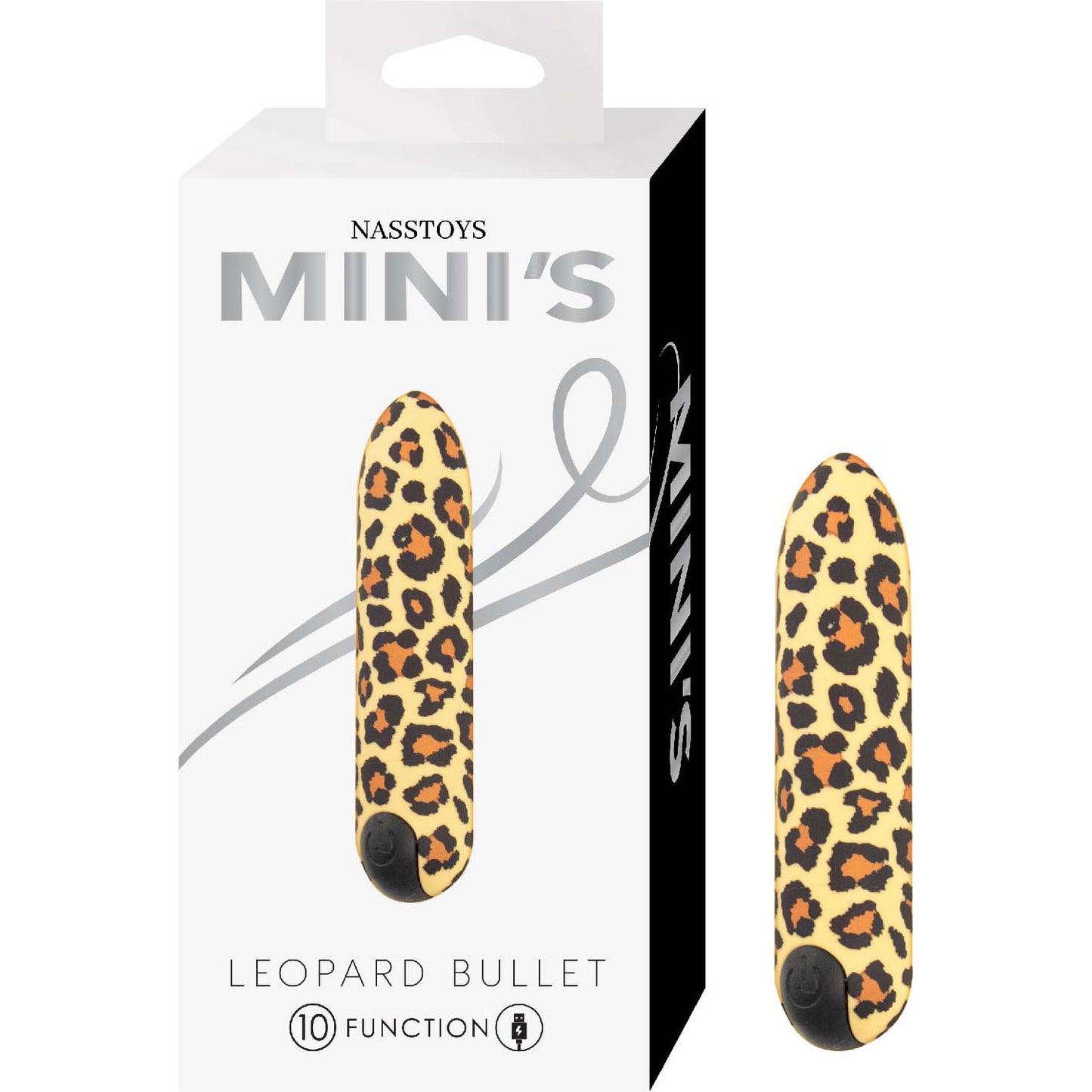 Nasstoys Minis Leopard Bullet Vibrator – Animal Print, 10 Vibration Functions
