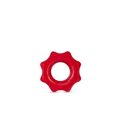 Blush Stay Hard Nutz Cock Ring – Red