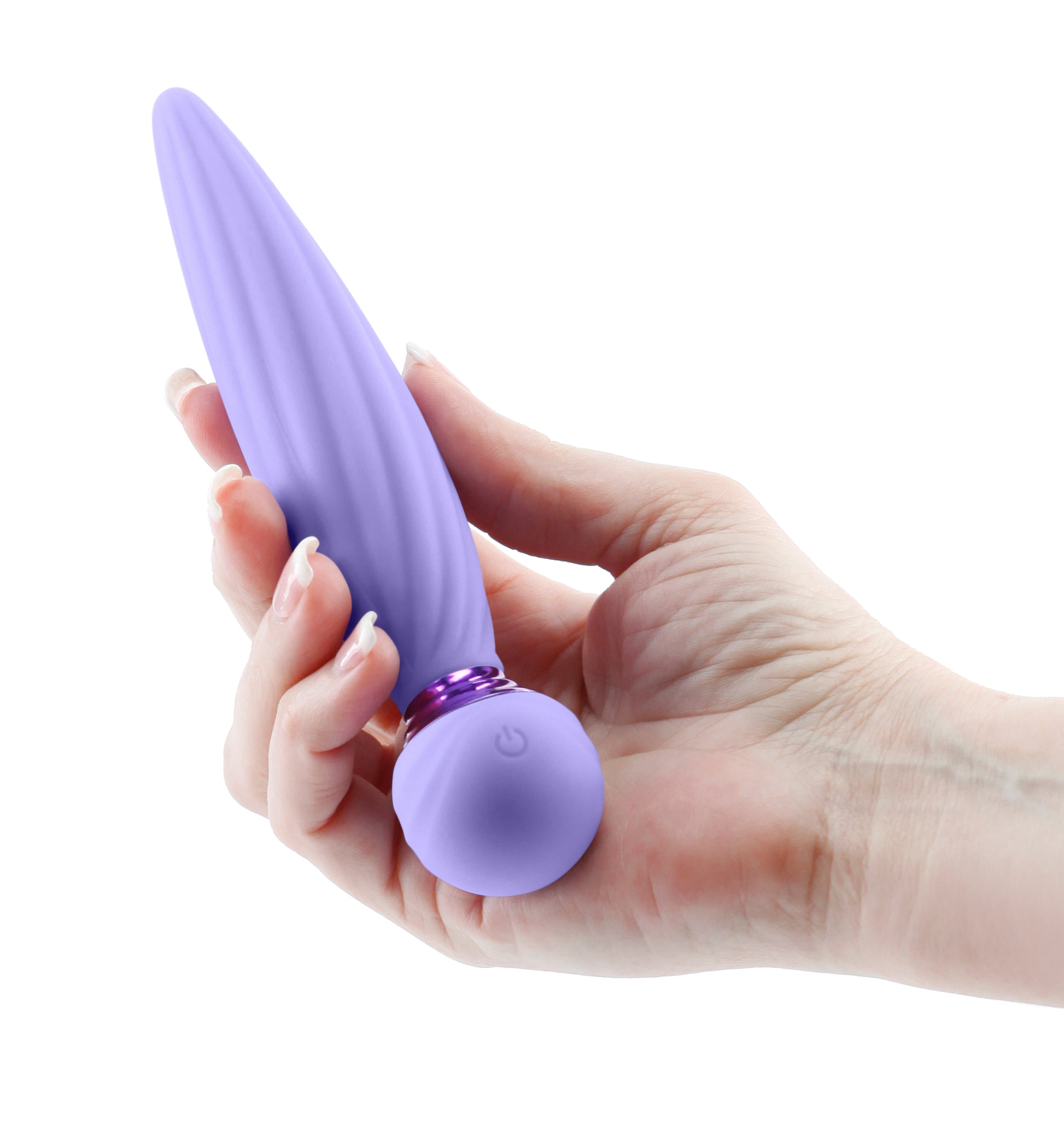 Sugar Pop Twist Vibrator with Gyrating Shaft and 7 Vibration Modes – Purple