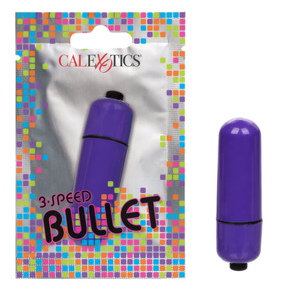 CalExotics Foil Pack 3-Speed Bullet Vibe - Purple