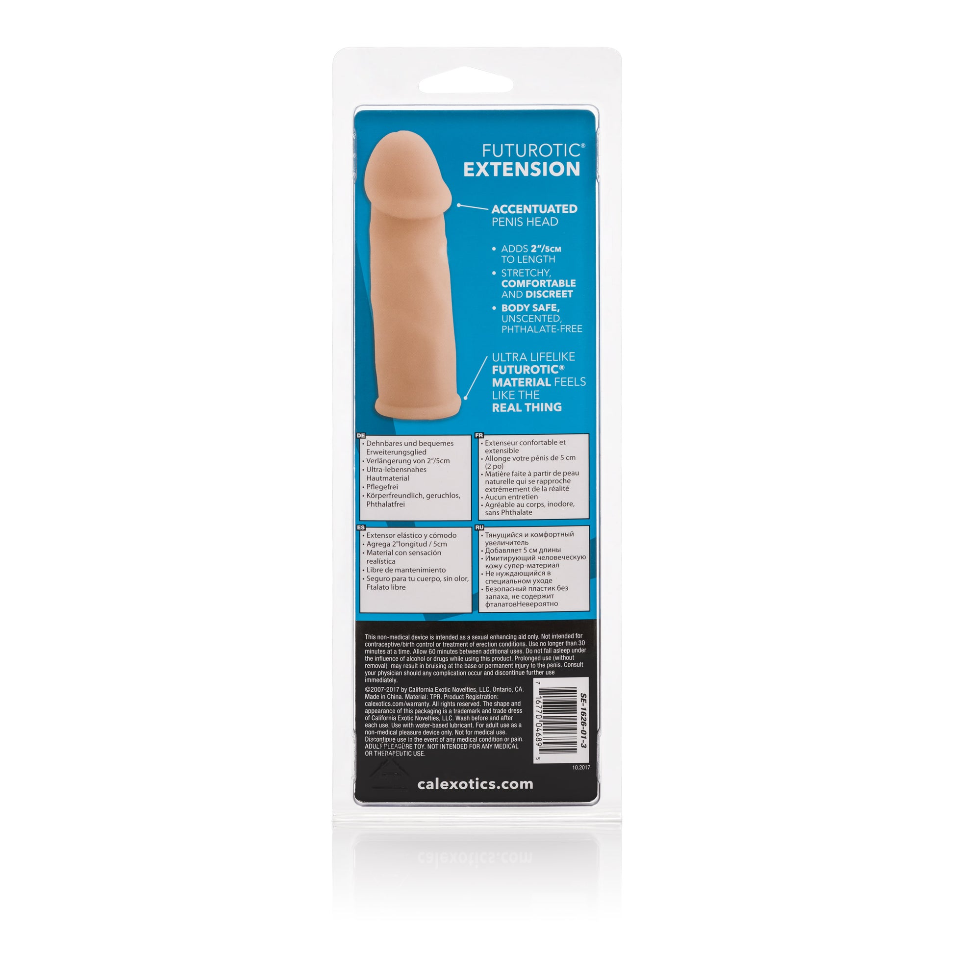 CalExotics Futorotic Penis Extender – Beige – Adds Length and Girth