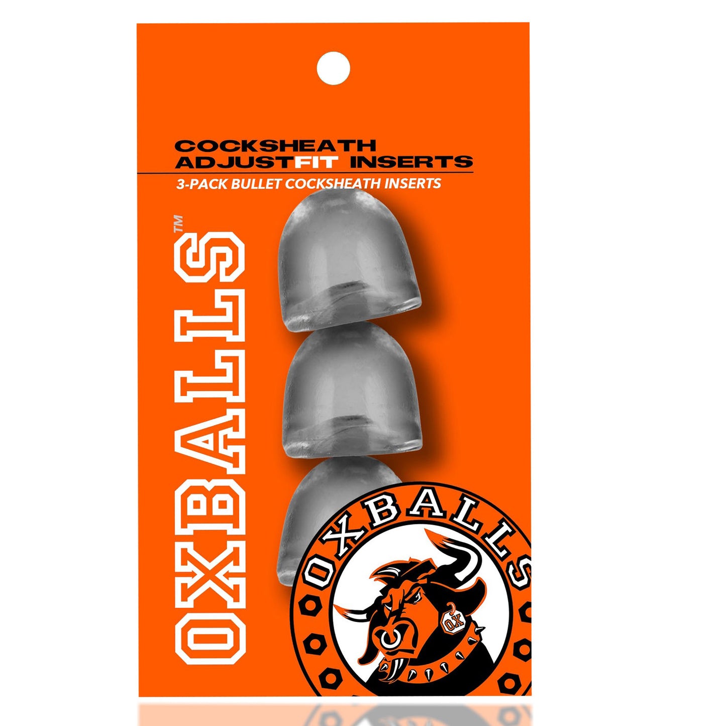 Oxballs Adjustfit 3 Pack Cocksheath Inserts – Clear