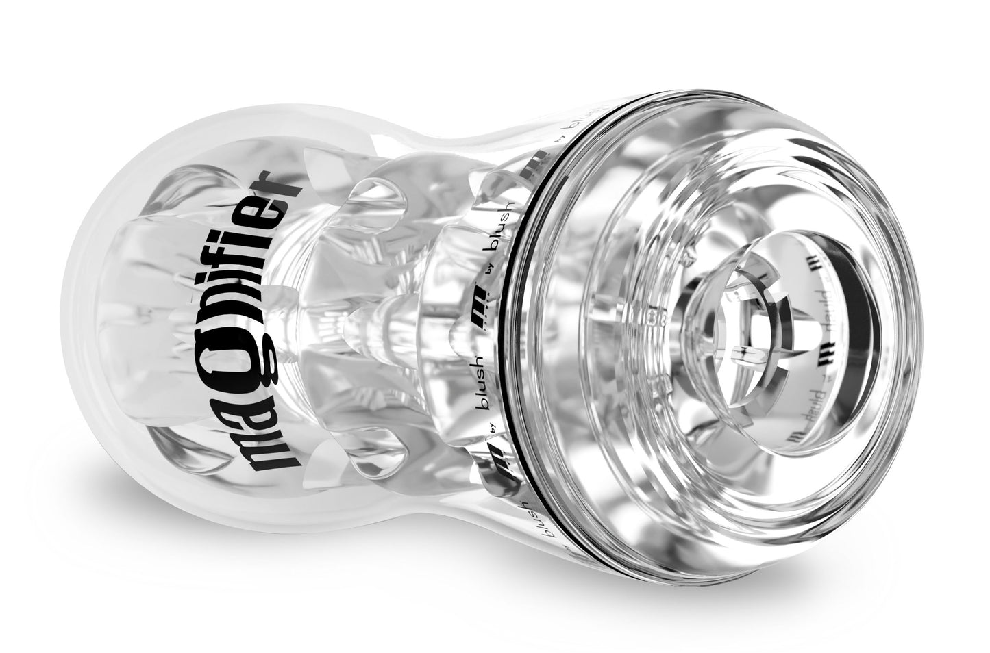 M for Men Magnifier - Pocket Stroker - Self-Lubricating - Clear