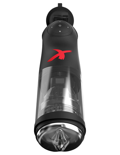 Pipedream Deluxe Mega-Bator USB-Rechargeable Hands-Free Stroker – Black