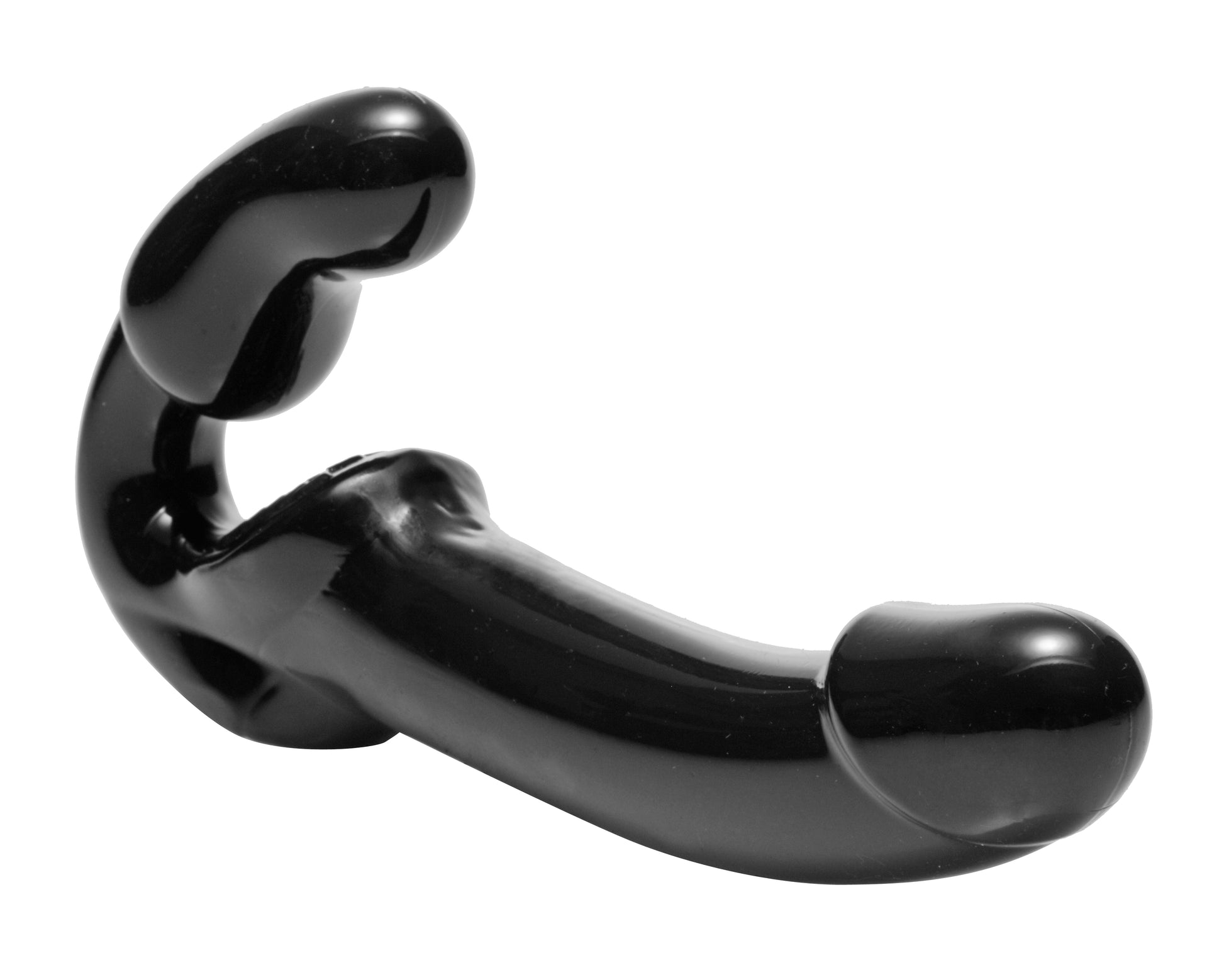 XR Brands Revolver Strapless G-Spot Dildo – Black