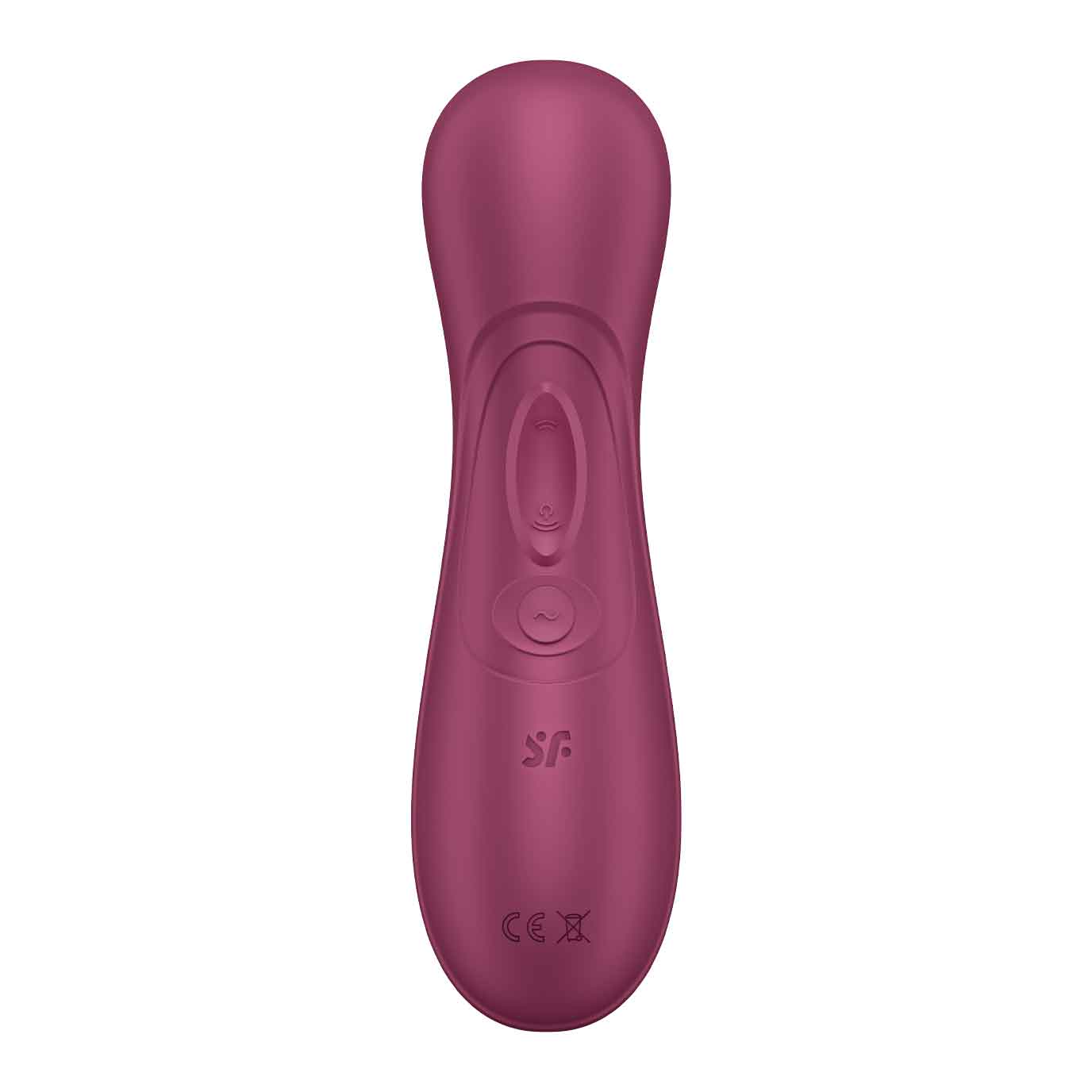 Satisfyer Pro 2 Generation 3 Air Pulse Stimulator with Vibration – Red Wine