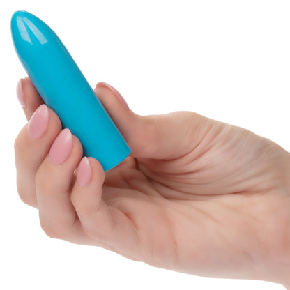 CalExotics Turbo Buzz Classic Mini Bullet Vibrator - Blue - 10 Functions