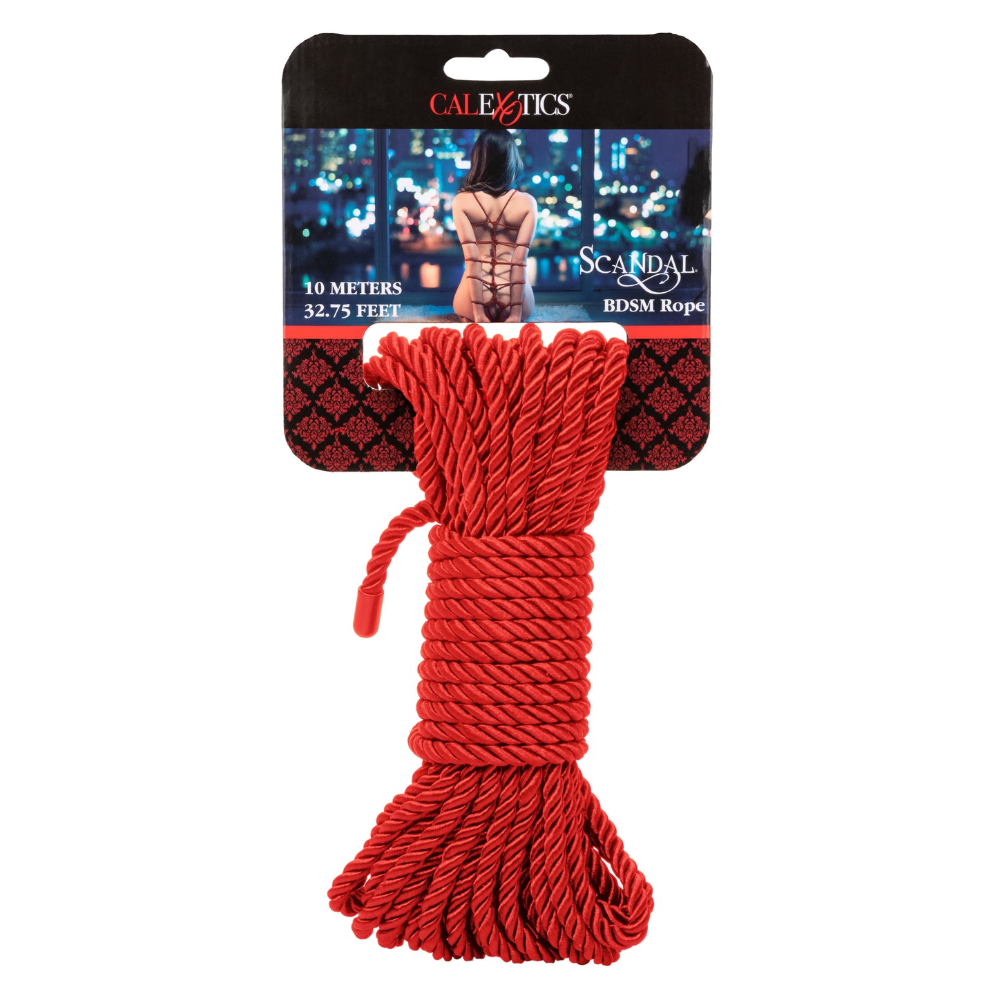 CalExotics Scandal BDSM Rope 32.75ft – Red