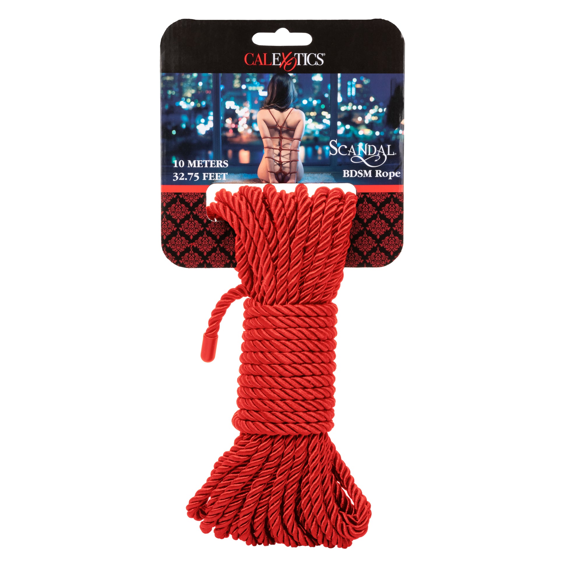 CalExotics Scandal BDSM Rope 32.75ft – Red
