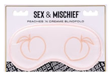 Sportsheets Peaches N Creame Blindfold – Pink Satin Eye Mask