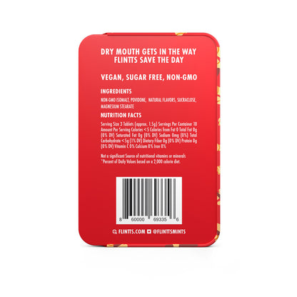 Flintts Mouth Watering Mints Cinnamon Ginger - F-Strength 300