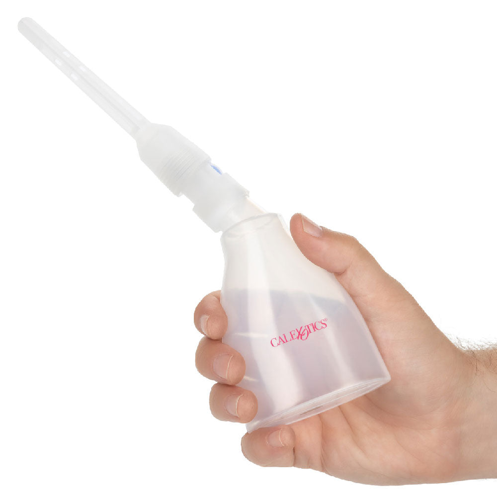 CalExotics One-Way Ultimate Douche – Clear – Intimate Cleaning System
