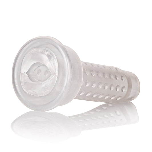 CalExotics Optimum Series Stroker Pump Sleeve – Clear Mouth