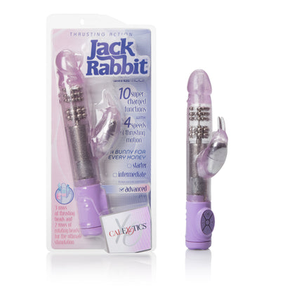CalExotics Thrusting Jack Rabbit – Purple – Multi-Function Vibrator