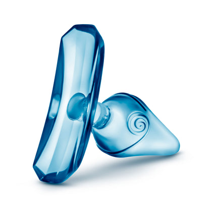 Blush Jolly Plug Anal Toy for Beginners with Tapered Tip – Blue