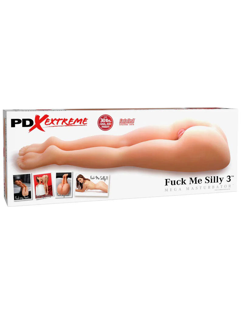 Pipedream Extreme Fuck Me Silly 3 Mega Masturbator - Realistic Beige