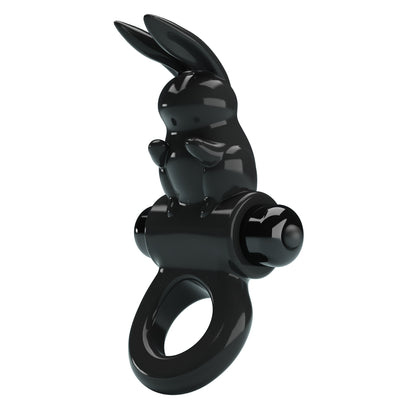 Pretty Love Exciting Ring - Black - Vibrating Penis Ring with 10 Vibration Settings