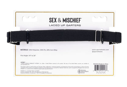 Laced Up Garters