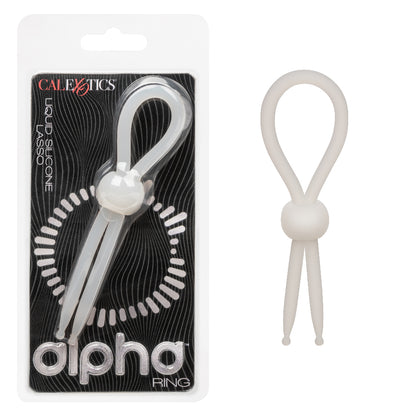 Alpha Liquid Silicone Lasso – Adjustable Comfort Enhancer – White