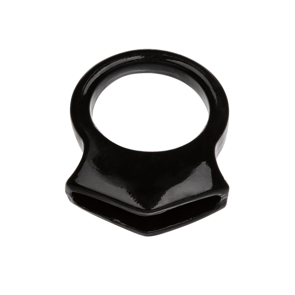 CalExotics Colt Snug Grip Enhancer Ring with Scrotum Support - Black