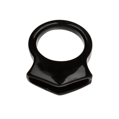 CalExotics Colt Snug Grip Enhancer Ring with Scrotum Support - Black