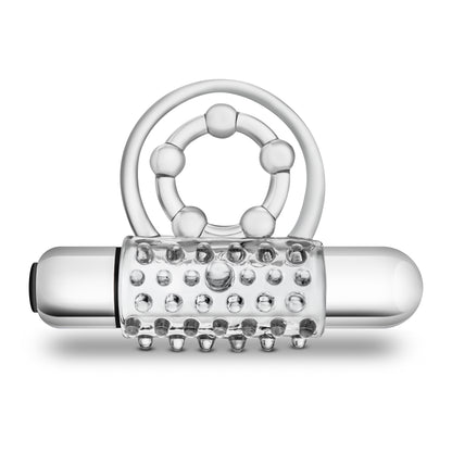 Blush Stay Hard Vibrating Super Clitifier – Clear