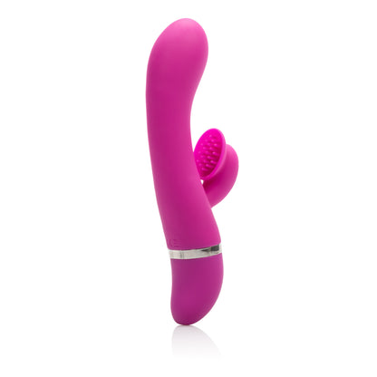 CalExotics Foreplay Frenzy Climaxer Dual Stimulator with 12 Functions - Pink