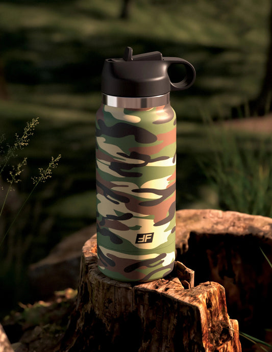 Pipedream Fap Flask Happy Camper Stroker – Green
