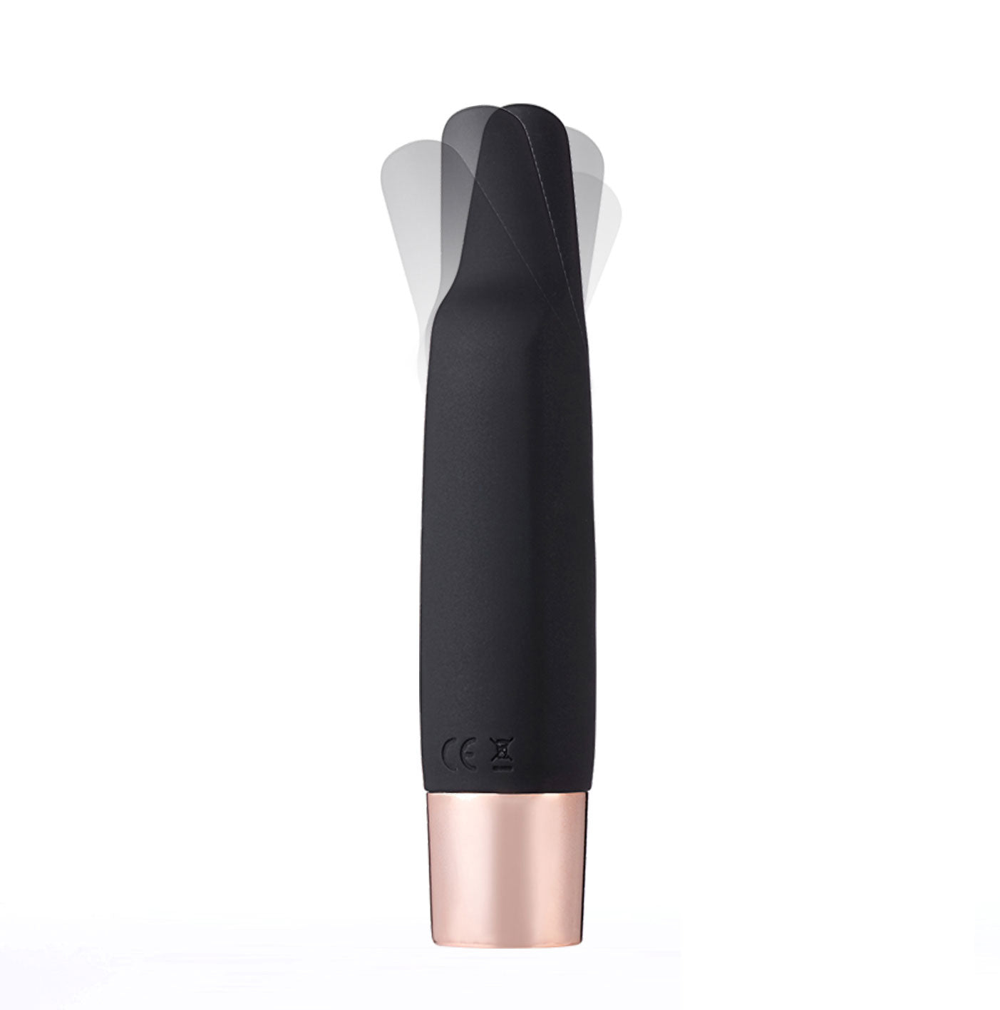 Aspen by Maia Toys 15-Function Rechargeable Wireless Flickering Tip Vibrator - Black