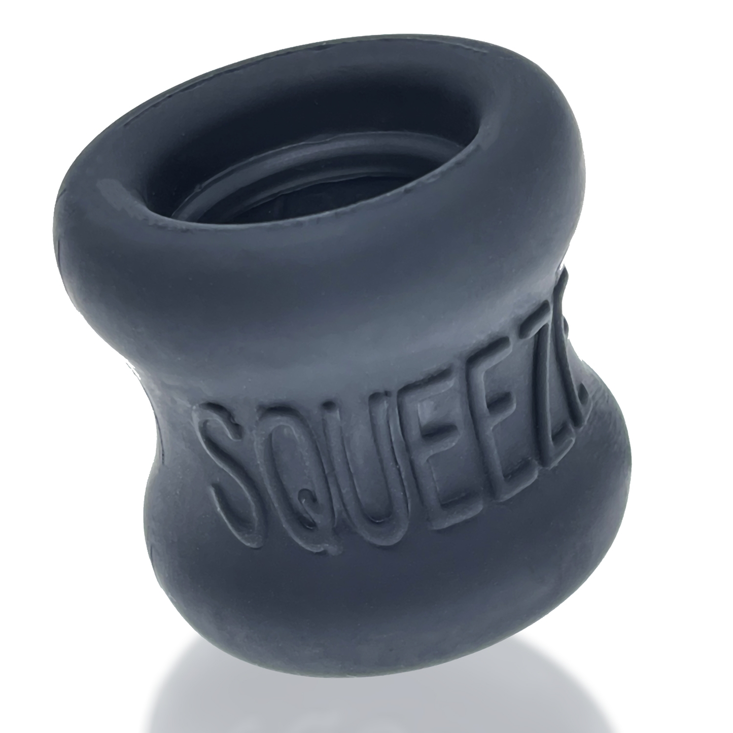 Oxballs Squeeze Soft Grip Ballstretcher - Stretching Design - Night Black
